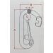 2 Pieces Stainless Steel 316 Spring Hook Carabiner 3/8" (10mm) Marine Grade Safety Clip - Buy Online on GoSupps.com