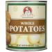 Chefs Quality Whole White Potato No. 10, 110 Ounce