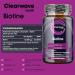 Biotin Hair Growth Supplement 12000 mcg High Strength 400 Tablets 13 Month Supply Vegan Made in the UK by Clearwave Health - Buy Online on GoSupps.com