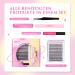 Calailis DIY Eyelash Extensions Set - 144 D Curl Individual Eyelashes with Adhesive Sealer & Applicator | YY29 Kit for Professional Quality Lash Extension - Buy Online on GoSupps.com