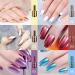 Ownest 12 Colors Mirror Nail Polish Set - Long Lasting Glossy Manicure Kit - Buy Online on GoSupps.com