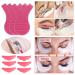Teabelle 330PCS Eyelash Extension Kit for Beginners and Professionals - Includes Fan Lash Dryer, Mini Brushes, Tape, Tweezers, Glue Rings, Eye Gel Pads - Hot Pink - Buy Online on GoSupps.com