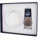 Plisson 4-Part Shaving Set | Pearl-Gray Brush Haster Bowl & Soap | Premium Wet Shaving | Made in France - Buy Online on GoSupps.com