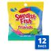 Swedish Fish & Friends Soft Chewy Candy 3.59oz (12 Pack) - Mixed Fruit Assortment - Buy Online on GoSupps.com
