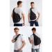 TurnWay Waterproof Sling Bag with USB Charging Port | Travel, Hiking, Cycling, Camping | Black - Buy Online on GoSupps.com