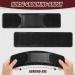 Tuofang 6-in-1 Multifunctional Horse Brush & Massage Comb for Effective Grooming - Black - Buy Online on GoSupps.com