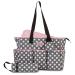 Disney Unisex Baby Diaper Bag and Changing Mat L Minnie Mouse Polka Dot Print