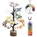 Chakra Tree of Life with Seven Chakra Stones - Meditation and Home Decor Accessory for Women - Bonsai Tree with Healing Crystals - Buy Online on GoSupps.com