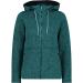 CMP Women's Woman Jacket Fix Hood Jacket 36 Lagoon-nero