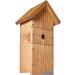Green Feathers Large Wooden Deluxe Bird Box - Waterproof & Ventilated - 32mm Hole - Ideal for Variety of Birds - Easy Installation - Buy Online on GoSupps.com