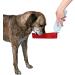 Trixie 2461 500 ml Red Plastic Bottle with Drinking Bowl - Ideal for Pets | International Shipping Available - Buy Online on GoSupps.com