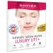 Anti -aging cloth mask - face mask made of high -dose hydrogel serum.Intensive anti -fold face fleece mask sheet mask without parabens.1 he set 1 piece (1 Pack)