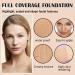 QIUFSSE 2 PCS Under Eye Concealer for Dark Circles Pro Concealer Serum Color Corrector De Ojeras Makeup Concealer Full Coverage for Mature Skin - 01 FAIR - Buy Online on GoSupps.com
