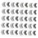 DRESSOOS 20 Pairs Artificial False Eyelashes Make up Kit Beauty Eyelashes Lash Kit Cosmetics False Eyelashes Fans Volume False Eyelash Natural False Eyelashes Makeup Tools 3d Lengthen
