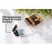 GEORDINARY Sustainable Bamboo Dental Floss with Activated Charcoal - Vegan Mint Flavor | Refill Pack (4 x 30m) | Eco-Friendly Oral Care - Buy Online on GoSupps.com