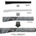 Champkey CT2 Pistol Golf Putter Grip - Lightweight & Comfortable | Advanced Texture Control for High Feedback - Standard Grey - Buy Online on GoSupps.com