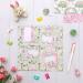 Whaline Vintage Easter Pattern Paper - 24 Sheets, Double-Sided Scrapbook Paper for Card Making & Photo Decor - 30x30cm - Buy Online on GoSupps.com