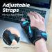 Curecare Universal Thumb Bandage - Ultra-Strong Support for Arthritis & Tendonitis | Left & Right Thumb Orthosis (Black M/L) - Buy Online on GoSupps.com