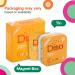 OQO Disso Curcumin Strips - 30 Oral Thin Strips, Vegan, Sugar Free, Heart Health Support - Maximum Absorption - Orange Flavour - Buy Online on GoSupps.com
