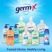 Germ-X Antibacterial Liquid Hand Soap Waterfall Scent 16 oz (Pack of 4) - pH Balanced, Dermatologist Tested - Clear Hand Wash for Kitchen or Bathroom - Back to School Supplies - Buy Online on GoSupps.com