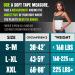 BLITZU Postpartum Belly Band & Abdominal Binder - S-M (Waist 30-42) | Compression Wrap for Post-Surgery Recovery, Hernia, C-Section | Core Support and Muscle Tone Improvement - Buy Online on GoSupps.com