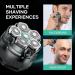 Head Shavers for Bald Men - Kensen 6D Waterproof Electric Razor Close Shave LED Display Type-C Charging Easy Clean | Ideal for Wet/Dry Use - Buy Online on GoSupps.com