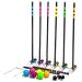 Franklin Sports Bluetooth Croquet - 6 Mallets and Balls - Carry Bag -Bluetooth Speaker