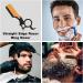 Leryveo Cut-Throat Razor - Rust-Free Edge for Shaving | Premium Beard Care Accessories for Travel Camping Home & Salon Black Gold - Buy Online on GoSupps.com