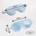 CLIFTON'S Reusable Gel Eye Mask Hot Cold Therapy Headache Migraine Sinus Pain Stress Tension Relief Tired Dry Eyes Beauty Relax Sleep Remedy - Buy Online on GoSupps.com