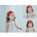 SHEMAY Fashion Red Grosgrain Ribbon Hair Bows & Headbands for Toddlers Girls Kids - One Size - Buy Online on GoSupps.com