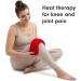 Zhu-Zhu Lavender Body Wrap - Microwavable Wheat Bag - Microwave Heat Pad Soothing Hot Pack - Red Fleece - Buy Online on GoSupps.com