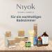 Niyok Organic Coconut Oil Pulling Oil - Peppermint 200ml | Vegan Mouthwash for Bad Breath Tartar & Caries Relief | Essential Oils Oil Pulling Cure - Buy Online on GoSupps.com