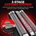 Buy Metal Shell Three Blades Foil Shaver for Men - Dual-Foil Trimmer for Bald Heads | Perfect Gifts for Dad Husband & Him - Buy Online on GoSupps.com