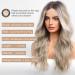 BLONDE UNICORN Ash Blonde Lace Front Wig | Long Wavy Synthetic Wig for Women - Buy Online on GoSupps.com