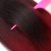 Xusuperb 30 Pre-Stretched Ombre Red Braiding Hair - Knotless Soft Yaki Extensions (6 Pack) - T1B/900 Hair - Buy Online on GoSupps.com