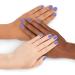 Bluesky Gel Nail Polish Set - Glass Slipper, Serenity, Wisteria Haze, Aurora - 3 x 5 ml Silver Glitter Blue Purple Pastel (UV/LED Cured) - Buy Online on GoSupps.com