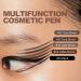 HOUSN 2 in 1 Eyebrow Pencil and Eyeliner Waterproof Eyebrow Pencil Waterproof Liquid Eyeliner Long Lasting Liquid Eyebrow Pencil Creates Natural Looking Eyebrows Effortlessly - Buy Online on GoSupps.com
