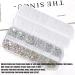Nail Rhinestones and Pearls 2 Boxes 3D Nail Charms Flat Back Clear AB Crystal Nail Art Rhinestones Gems White Nail Pearls for Nail Art Decoration DIY Crafts (G) - Buy Online on GoSupps.com