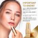 Retinol Face Stick for Fine Lines, Wrinkles & Uneven Texture | 8G Gold Anti-Aging Serum & Moisturizer - Buy Online on GoSupps.com