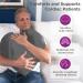 Zomaple Open Heart Surgery Pillow with Gel Pack - Post-Operative Comfort Gift for Mastectomy, Hysterectomy, and Bypass Surgery Recovery - Buy Online on GoSupps.com