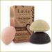 Konjac Sponge Set Luvia Natural Sponge For Natural Facial Cleansing & Peeling Konjac Sponge Perfect For Sensitive Skin Vegan
