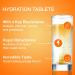 Hydralyte Effervescent Electrolyte Tablets - Natural Orange Flavor - 20 Count (2.4 oz) - Buy Online on GoSupps.com