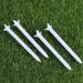 25pcs Lightweight Durable Plastic Zero Friction Golf Tees - White - Buy Online on GoSupps.com