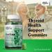 Organic Iodine Gummies with Zinc & Selenium for Thyroid Support - Apple Flavored 60 Gummy - Energy & Immune System Booster - Buy Online on GoSupps.com