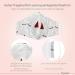 Dance Pattern Washable Masks for Kids & Adults - 100% Cotton 2-Layer Nose Bracket Filter Bag Oeko-Tex Certified - Red & Gray - 1 Pack - Buy Online on GoSupps.com