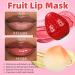 4Pcs Tinted Bee Lip Balm Fruit Lip Mask Honey Pot Strawberry Apple Lemon Peach Jelly Lipstick Galentines Day Gifts Valentines Day Gifts Moisturizer Prevention Dry & Cracked Strawberry & Green Apple& Lemon & Peach - Buy Online on GoSupps.com