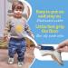 Toddler Leather Baby Shoes with Soft Sole for 2-3 Years - Toucan Design for Boys and Girls - Buy Online on GoSupps.com