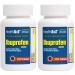 HealthA2Z Ibuprofen 200mg | Pain Relief | Body Aches | Headache | Arthritis | Cramps | Back Pain | Fever Reducer (250 Count) (Pack of 2)