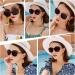 Buy Fashion Sun Reading Glasses for Women - UV400 Protection Durable Round Design Multiple Strengths Available (Black 1.25x - Buy Online on GoSupps.com
