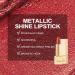 OULAC Orange Metallic Shine Lipstick - Coral Shine Long-Lasting Vegan Lip Color 4.3g - Cruelty-Free Full Coverage Lipstick - Buy Online on GoSupps.com